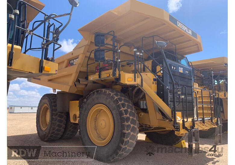 caption Caterpillar 777G Dump Truck