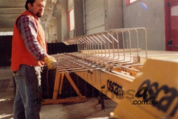 OSCAM - Fixed-arm & Adjustable-arm Mesh Bending Machine Range [made in Italy]