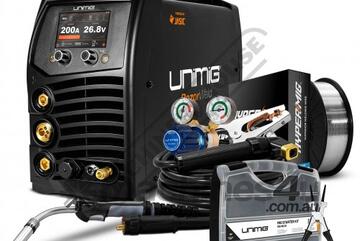 MIG/TIG/STICK WELDER RAZOR 200 PULSE SINGLE & DOUBLE PULSE MIG 40-200 Amps MIG5-200 Amps TIG