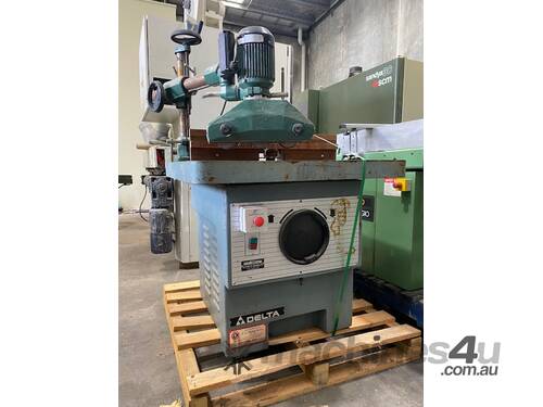 Used Delta Spindle Moulder with Power Feed