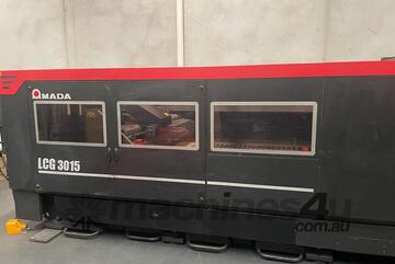 Amada LCG 3015 3.5 kW Laser Cutting Machine (2014) Amada LCG 3015 3.5 kW Laser Cutting Machine (2014)