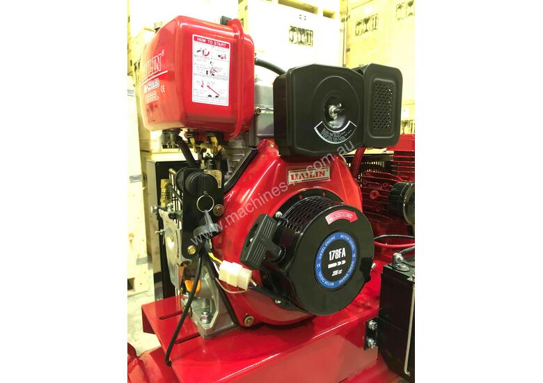 caption BOSS 20CFM/ 6HP DIESEL AIR COMPRESSOR (E/Start)