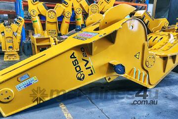 O.S.A Hydraulic Tree Shears To Suit 22-30T Excavators - Superior Strength & Wear Characteristics!