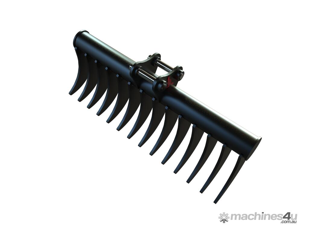 New roo attachments Stick Rake 1000mm Wide to Suit 2 0-2 7 Ton ...