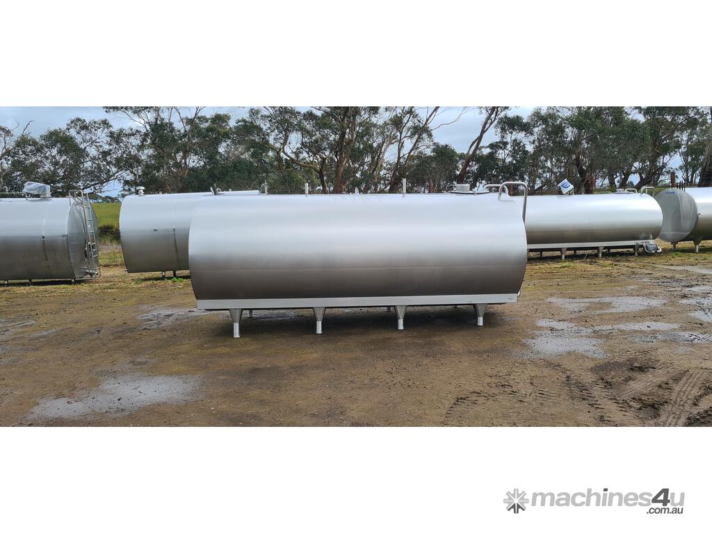 Used mueller STAINLESS STEEL TANK MILK VAT 7980lt Stainless Steel Tanks