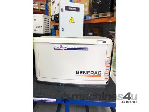 Generator: Generac 10kVA GAS Standby