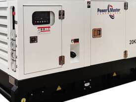 Generator: 20kva HI20S3 (3/Phase) POWER MASTER ISUZU Diesel Powered - picture0' - Click to enlarge