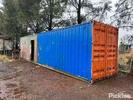 40ft Shipping Container Fitted With Side Entry, Shelving, Air Vents. Collection Via Appointment Only - picture0' - Click to enlarge