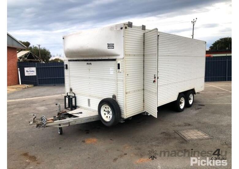 Buy Used home made Homemade Tandem Axle Enclosed Trailer Enclosed