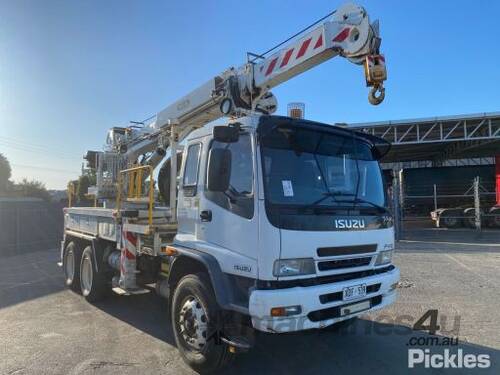 2007 Isuzu FVZ 1400 Crane Borer/ Pendulum