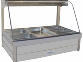 Hot Foodbar - Roband C23 Curved Glass Double Row  - picture0' - Click to enlarge