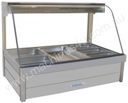 Hot Foodbar - Roband C23 Curved Glass Double Row 