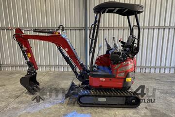 1.7 S Mini Excavator with Swing Boom and Side Controls