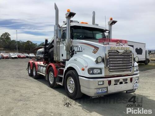 2019 Mack Trident Prime Mover Crane Truck