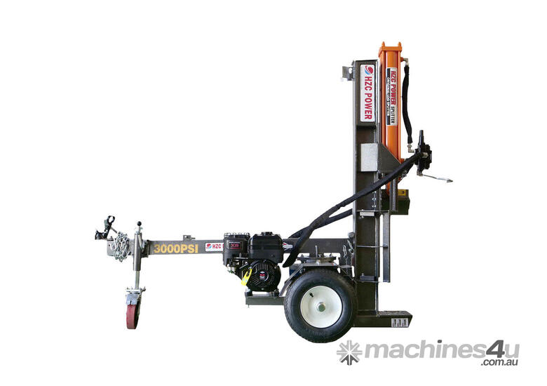 caption HZC 30T PREMIUM 9 SECOND CYCLE TIME RAPID LOG SPLITTER - BRIGGS & STRATTON 6.5HP