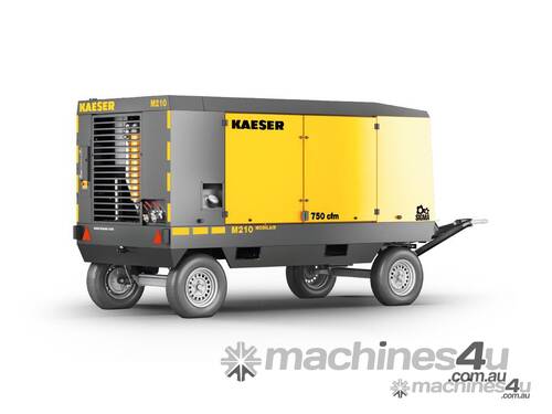 CVA Compressors - New Kaeser M210 Diesel Air Compressor with After Cooler - 700cfm