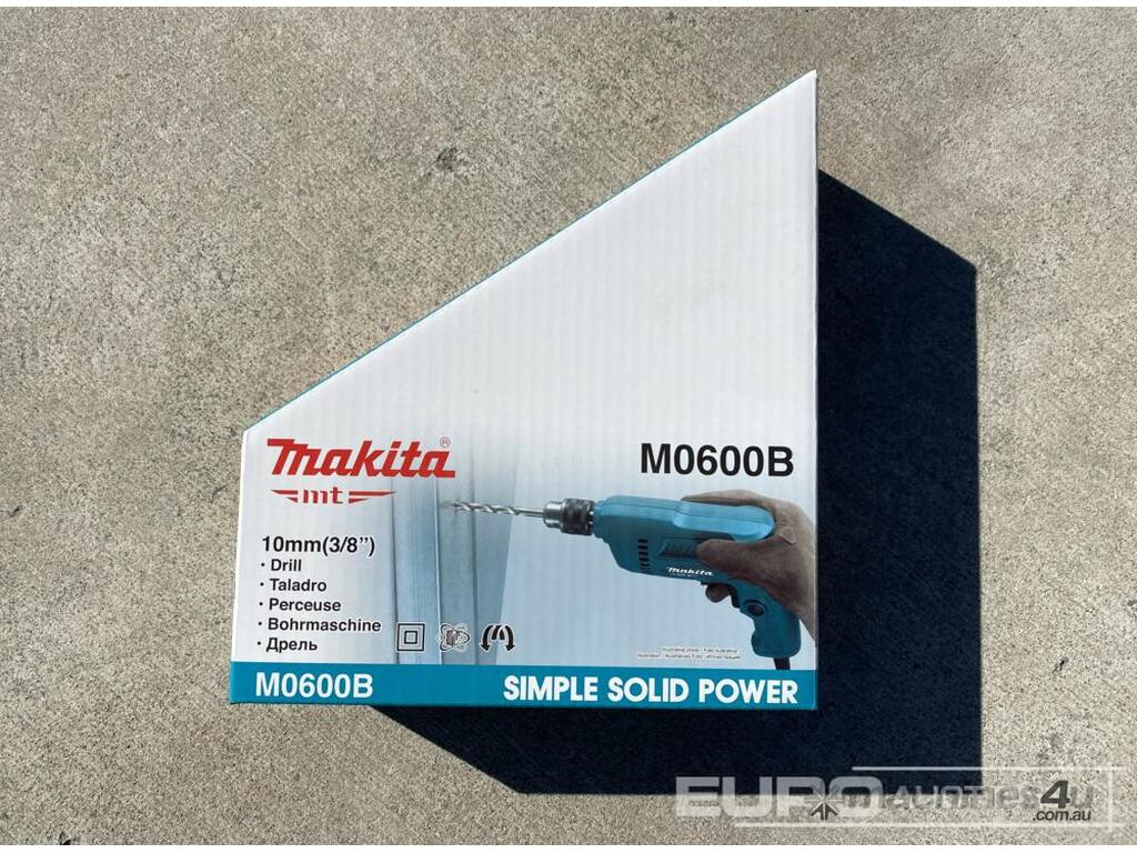 New Makita Unused Makita M0600B Drill 10mm 350W Corded Drill In ...