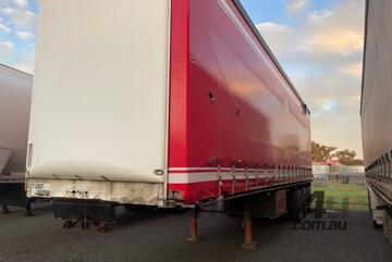 Trailer Flat Top Curtain Freighter Lead Tri 2011 38ft SN1554