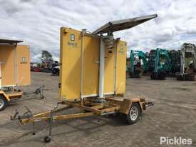 2009 Bartco VMS400 Single Axle Sign Board Trailer - picture1' - Click to enlarge