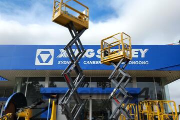 XCMG XG0607DC 13 Foot Electric Scissor Lift XCMG XG0607DC 13 Foot Electric Scissor Lift