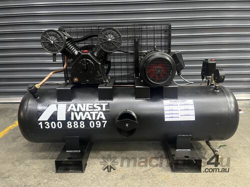 ANEST IWATA - 4kw 150 Litre Piston Air  Compressor