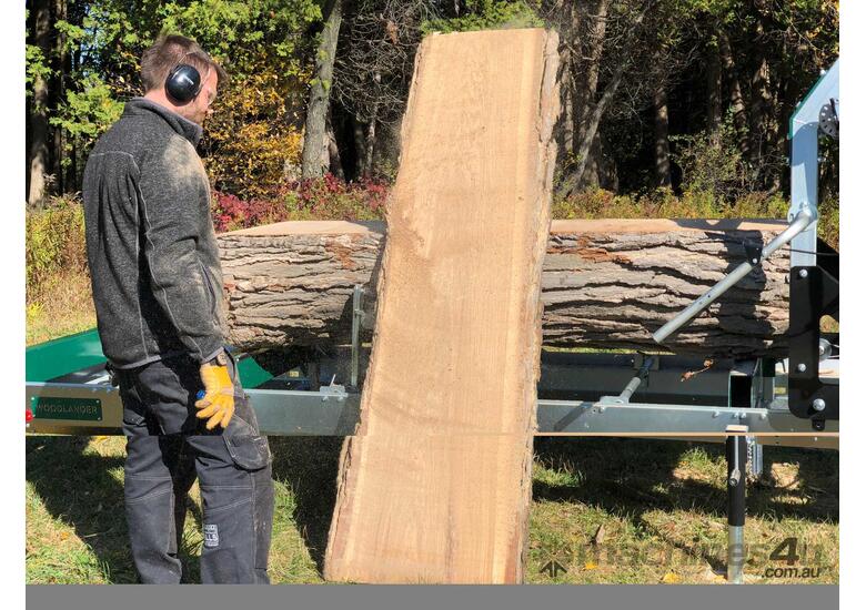 caption Portable Off-Road Sawmill: Woodlander MAX 30