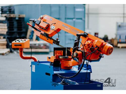 caption EXCISION 310 - PGD BANDSAW MACHINE 415V DOUBLE MITRE