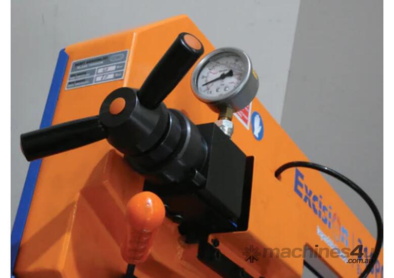 caption EXCISION 310 - PGD BANDSAW MACHINE 415V DOUBLE MITRE