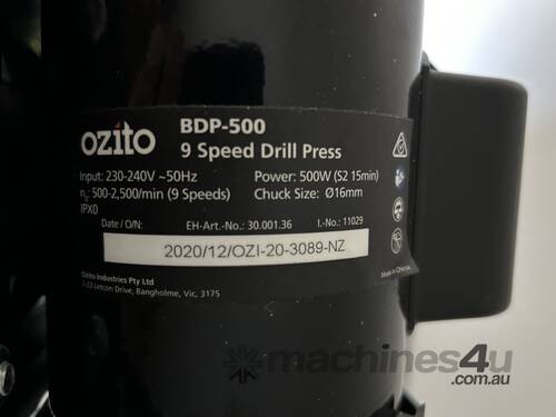 2020 Ozito Drill Press