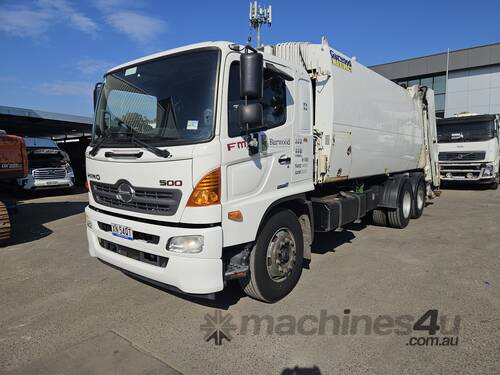 2015 Hino 500 2628 6x4 Rear Loader Garbage Compactor (Council Asset)