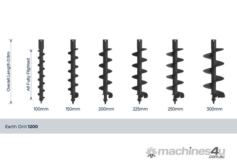 caption AUGER TORQUE S2 Auger Range: Micro Excavators & Machines 0.75T-1T