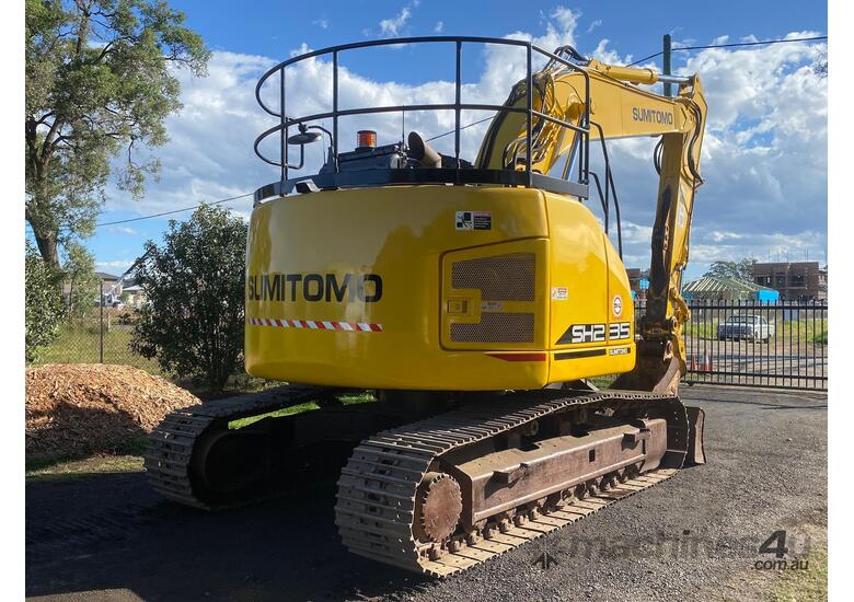 caption Sumitomo SH235 Tracked-Excav Excavator