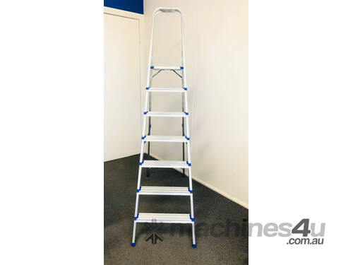 Aluminium Household Platform Ladder 7-Step (revolutionary, lightweight, aircraft grade )