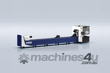 HSG R3 6kW Tube Fiber Laser Cutting Machine | Double Chuck | Economical