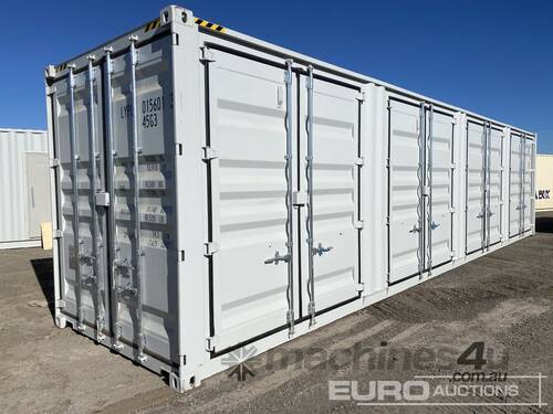 40' High Cube Multi 4 Door Container 