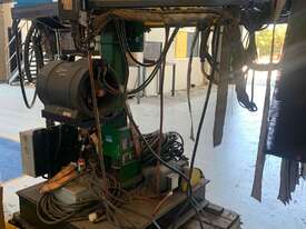 Welder Arc Boom Auto travel Miller power supply and wire feed Great condition - picture0' - Click to enlarge