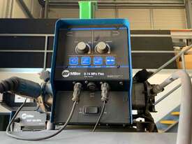 Welder Arc Boom Auto travel Miller power supply and wire feed Great condition - picture1' - Click to enlarge