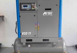 Eco Compressors - 11kW Reciprocating Screw Compressor on 270L Tank, Energy-Efficient Performance