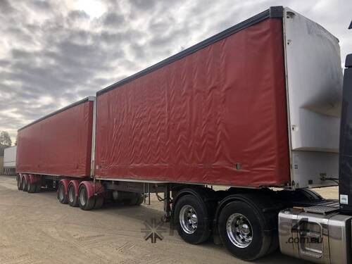 2006 Vawdrey VB S3 Tri Axle Curtainside A Trailer