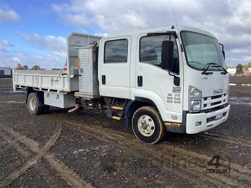 2010 ISUZU FRR500 Crew Tipper Truck