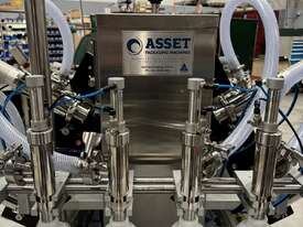 ASSET - PLC Operated - 4 Head Liquid Filling Machine - picture0' - Click to enlarge