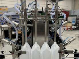 ASSET - PLC Operated - 4 Head Liquid Filling Machine - picture0' - Click to enlarge