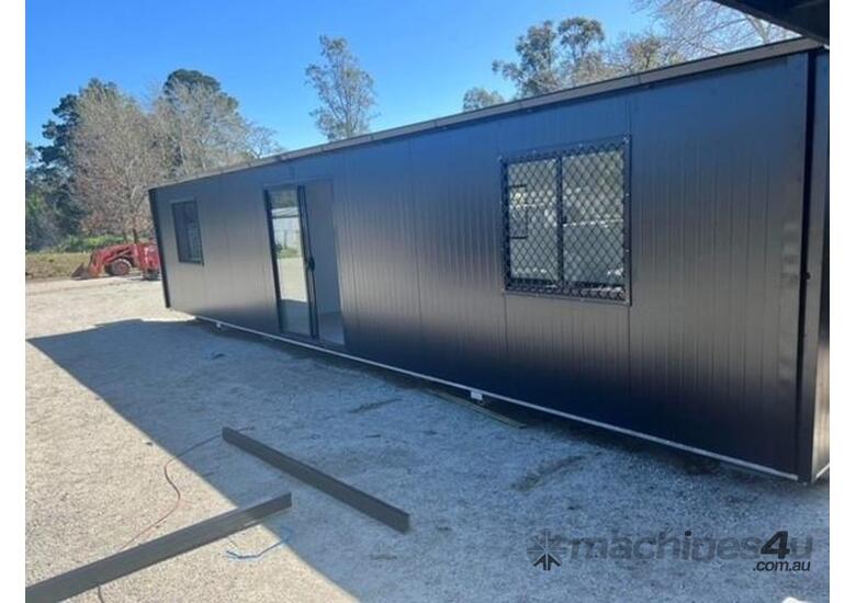 caption Auzbilt Standard Open Plan Complex Portable Offices: 12m x 6m, For Sale