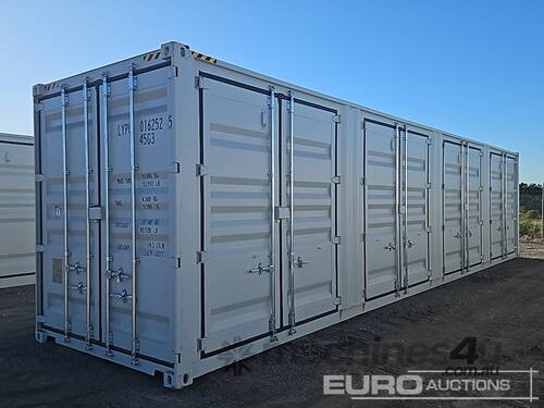 40' High Cube Multi 4 Door Container 