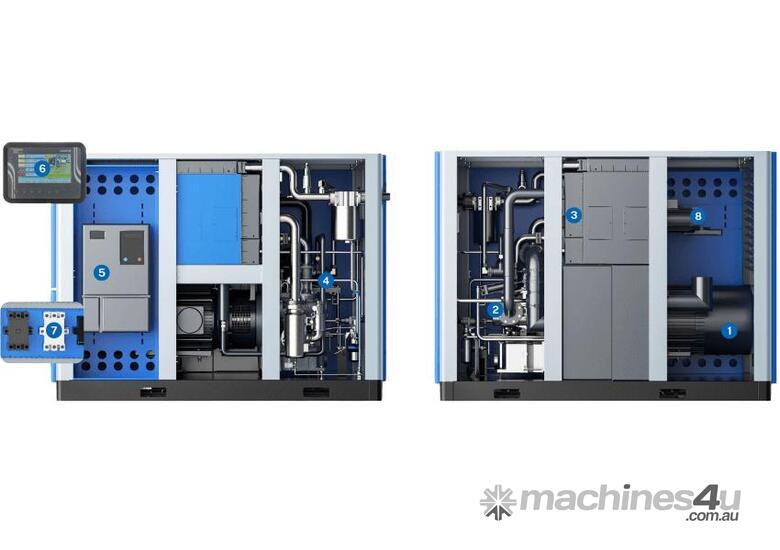 caption SCR180GV-8 G/GV Series Energy Saving Compressors
