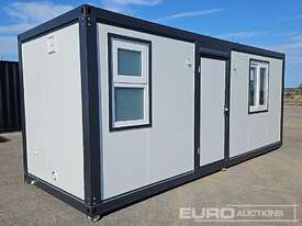 20' Portable Office, 1 Door, 2 Windows  - picture0' - Click to enlarge