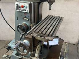 Schaublin 13 milling machine - picture0' - Click to enlarge