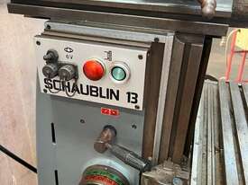 Schaublin 13 milling machine - picture2' - Click to enlarge