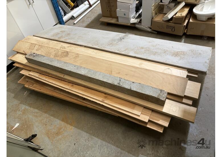 Used Pallet of Assorted Timber Sheets Workshop Consumables in ...