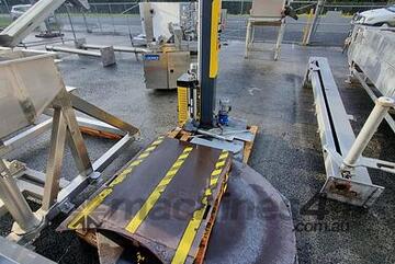 SIAT F1LP Semi-Automatic Pallet Wrapper for Efficient Load Securing!